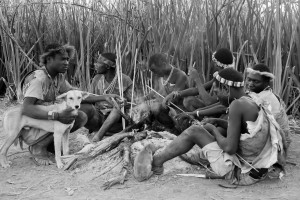 La caccia_001: Botswana- Bushmen hunting